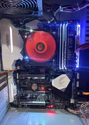 Материнская плата Gigabyte Aorus Z270X gaming 7, intel i5 7500