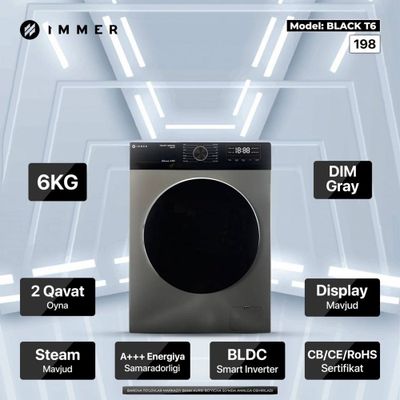 Стиральная машина IMMER 6kg +доставка до подъезда