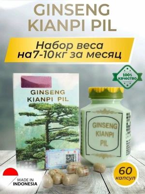 Гинсенг кианпи пил Ginseng kianpi pil