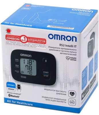 Автоматический тонометр Omron RS2 intelli IT