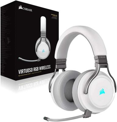 [НОВЫЕ] Наушники CORSAIR Virtuoso RGB Wireless Headset, White