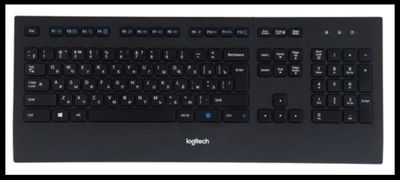 Клавиатура Logitech Corded Keyboard K280e Black USB