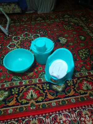 Детский горшок+тазик ковшик и ведро