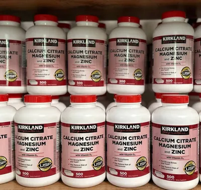 Кальций Магний Цинк Д3 Киркланд. Calcium Magnesium Zinc KIRKLAND