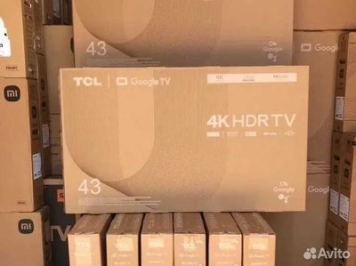 Телевизор TCL 43 HDR Google Tv s5k Прошивка каналы + Доставка бонус