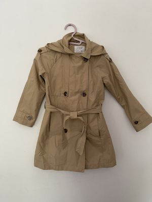 Плащ тренч zara рост 128