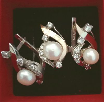 серебро 925, комплект