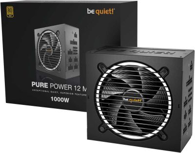 Блок питания 1000w GOLD Be quiet! PURE POWER 12 M 3.0