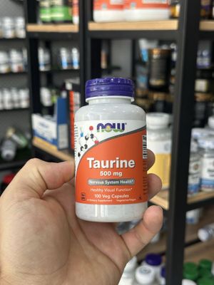 Now Taurine 500 mg 100 капсул