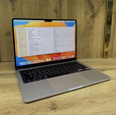 Macbook Air M2 8/256GB емкость 100% 15 цикл