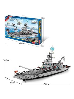 Lego Корабль, блочный конструктор военный игрушка для детей и взрослых