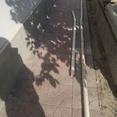 Пластиковые трубы. 6 м . Б/У. 50 мм от горячего водоснабжения.