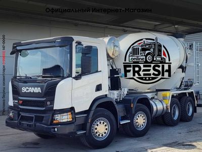 Бетономсеситель грузовик Scania P380 8X4