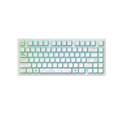 ; Механическая Клавиатура DarkProject ALU81 Terra Nova White Wireless