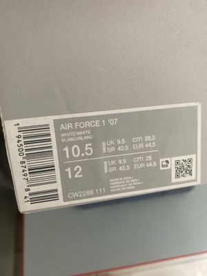 Nike air force 1.07 43,5