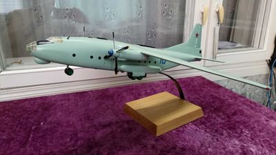 продаётся самолёт ан8 выполнен полностью из ерева