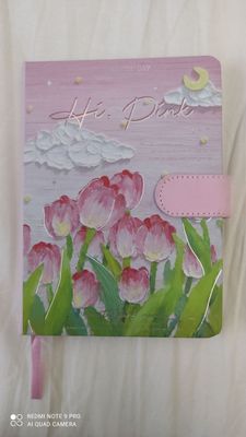 Pink , spring блокнот
