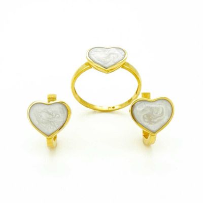 Комплект "Cœur de Lumière" в стиле Chopard