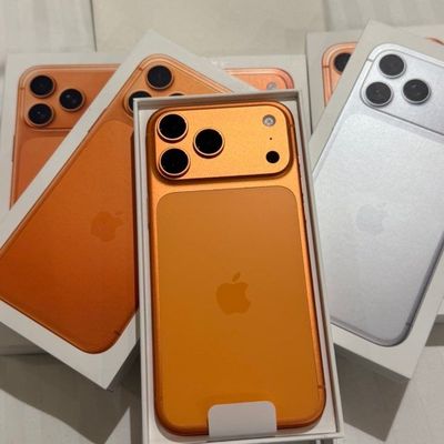 IPhone 17 pro max silver.