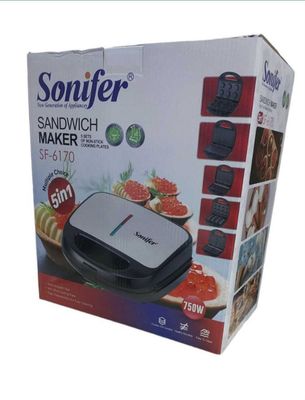 Вафельница 5в1 Тостер орешница Vafelnitsa Toster SONIFER sf-6170