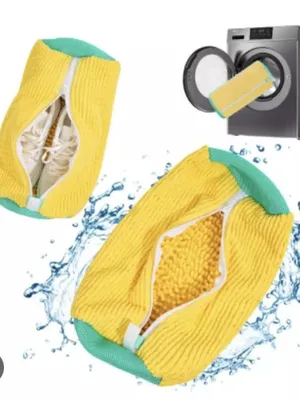 Oyoq kiyimlarini yuvish uchun maxsus sumka