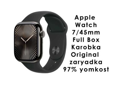 97% Yomkost! iDeal Apple Watch 7 45 mm icloud toza 100%