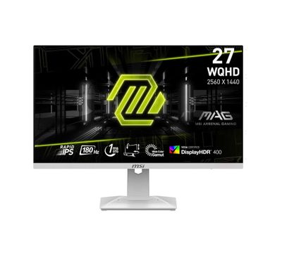 ; Монитор MSI OPTIX MAG 274QRFW/IPS/2K/180Hz/FreeSync/G-Sync/1ms