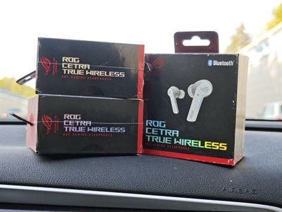 Новые игровые наушники Asus Rog Cetra TWS