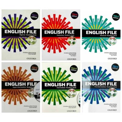 Доставка 3rd edition English File Beginner elementary advanced interme