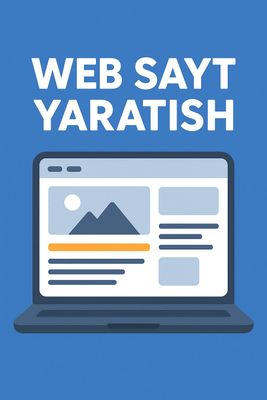 Web sayt yaratish xizmati