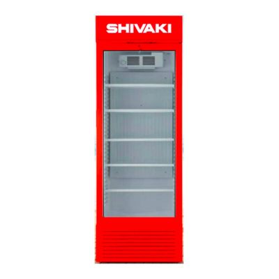 Витринный холодильник SHIVAKI SHS180SN — Красный, LOCAL-сборка
