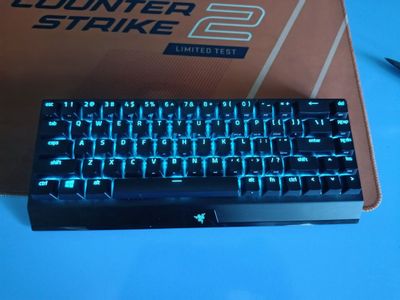 Razer "BlackWidow" HyperSpeed Green Switch V3 Mini