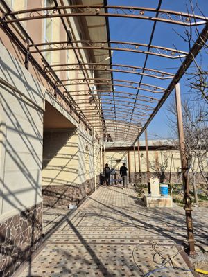 Навес, Решотка, Перила, Ограждения, Лексан. Металлоконструкция
