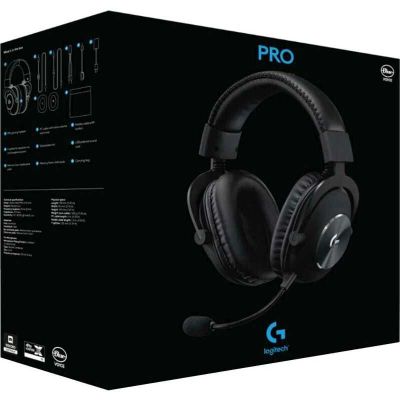 (Новый)Наушник Logitech G PRO X Black