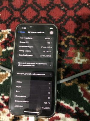 Iphone 13 pro 128. Gb