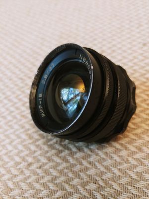 Объектив Мир 1 В 37 mm f/2.8 широкоугольный