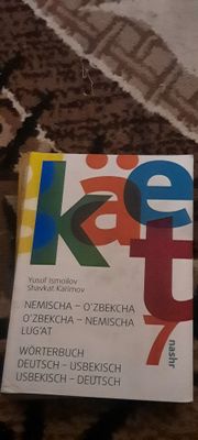 Nemischa-O'zbekcha lug'at kitob