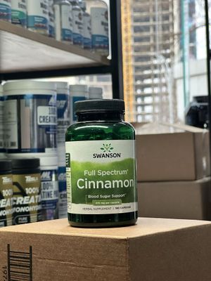 Swanson Cinnamon 375 mg 180 капсул