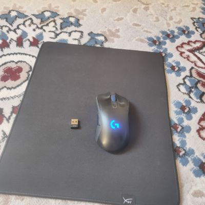 Logitech g703 + коврик hyperx