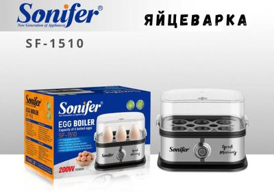 Электрическая яйцеварка Sonifer SF-1510 / Elektr tuxum pishirgich pc2