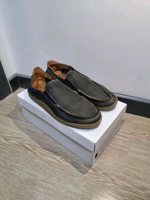 Мужские сеточные мокасины