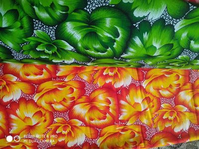 Materiallar satin va chit (paxtali)