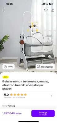 Elektronik belenchak arginal sroshni arzon sotilad