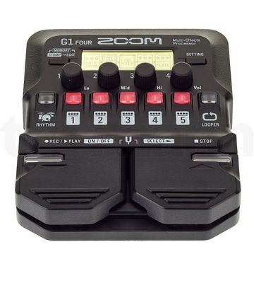 Продаётся гитарный процессор Zoom G1 four