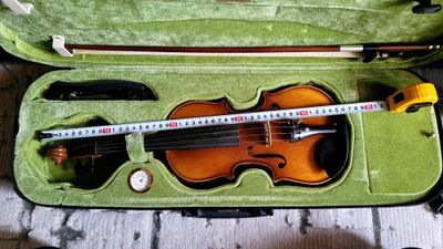 Скрипка детская, размер 1/4.