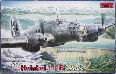 Сборная модель самолета Heinkel He 111 (RODEN, 1:72)