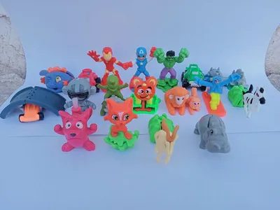Kinder игрушки из разных коллекций