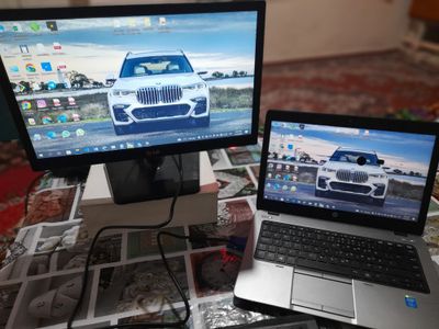 HP 840 G2 notebook va LG monitor sotiladi