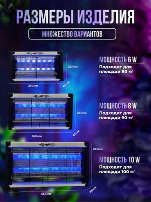 Elektr tuzoq, chivinlar, pashshalar va hasharotlar uchun, hasharotlar