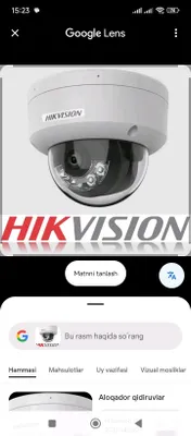 kamera ustanov va sozlash xizmati